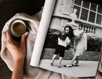 Zwartekoffie met magazine