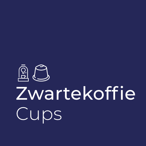 Zwartekoffie cups